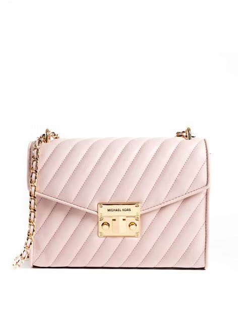 michael kors rose flap shoulder bag